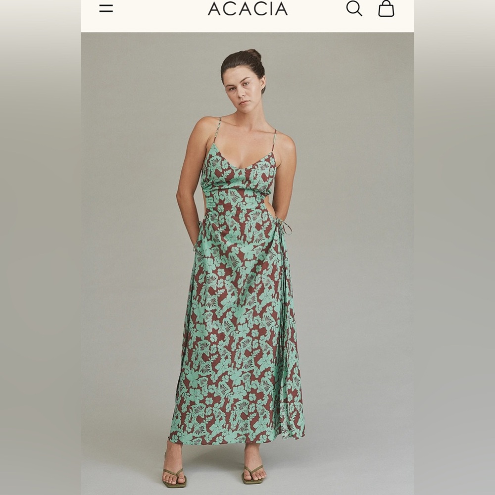 ACACIA Becks Dress in “Ines” print